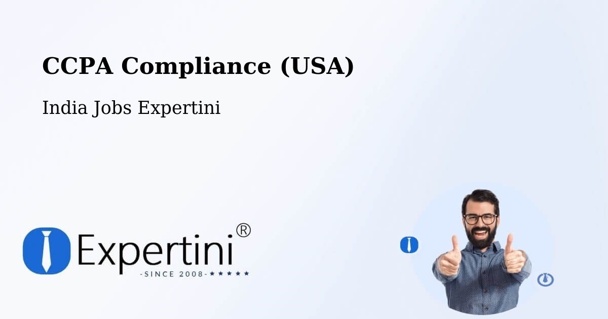 CCPA Privacy Rights & Compliance Notice – Dirba - India Jobs Expertini