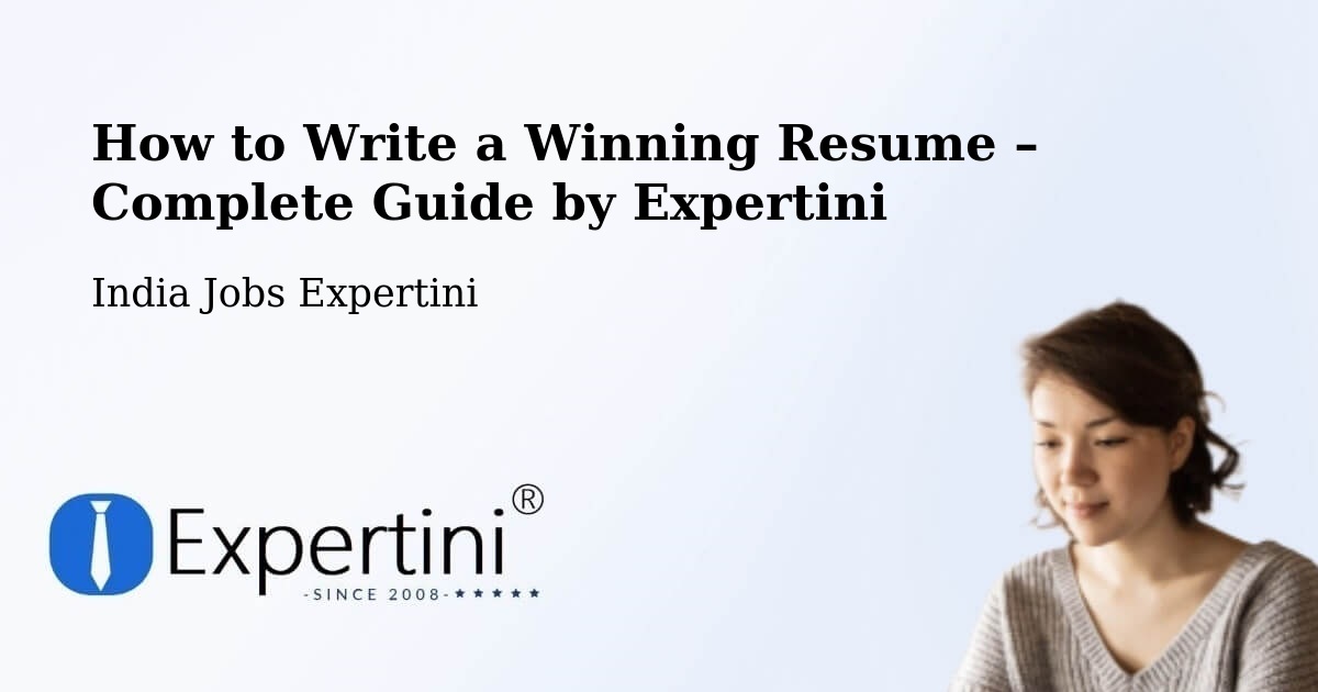 Resume Writing Guide for Job Seekers – Dirba - Dirba, India Jobs Expertini